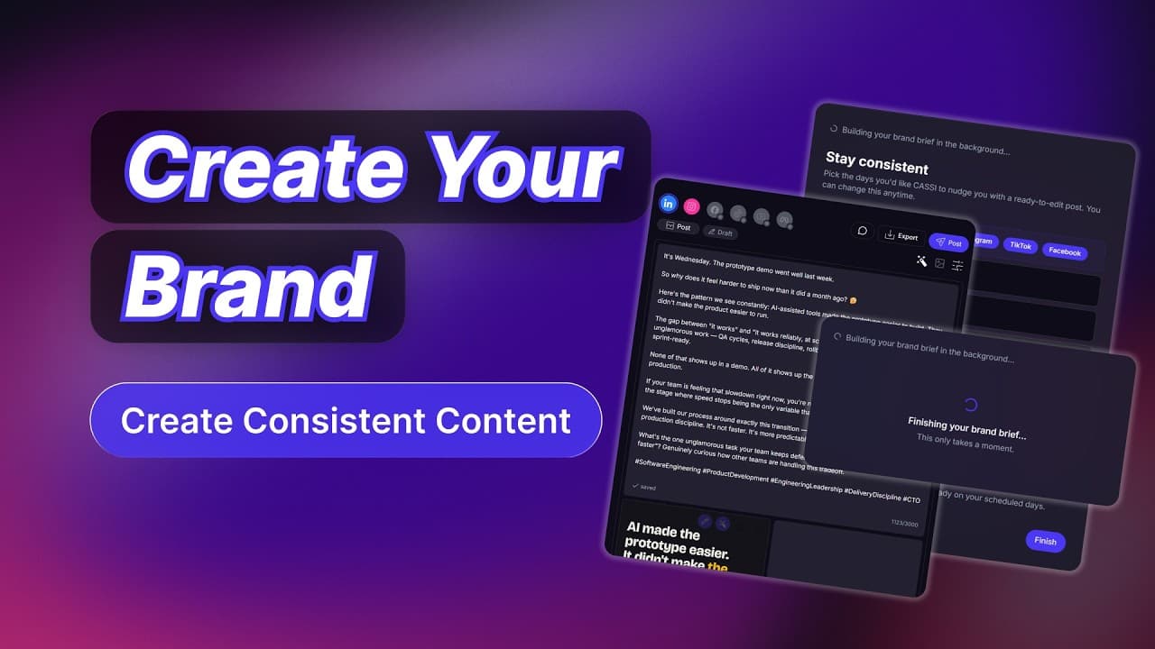 Create Your Brand in CASSI