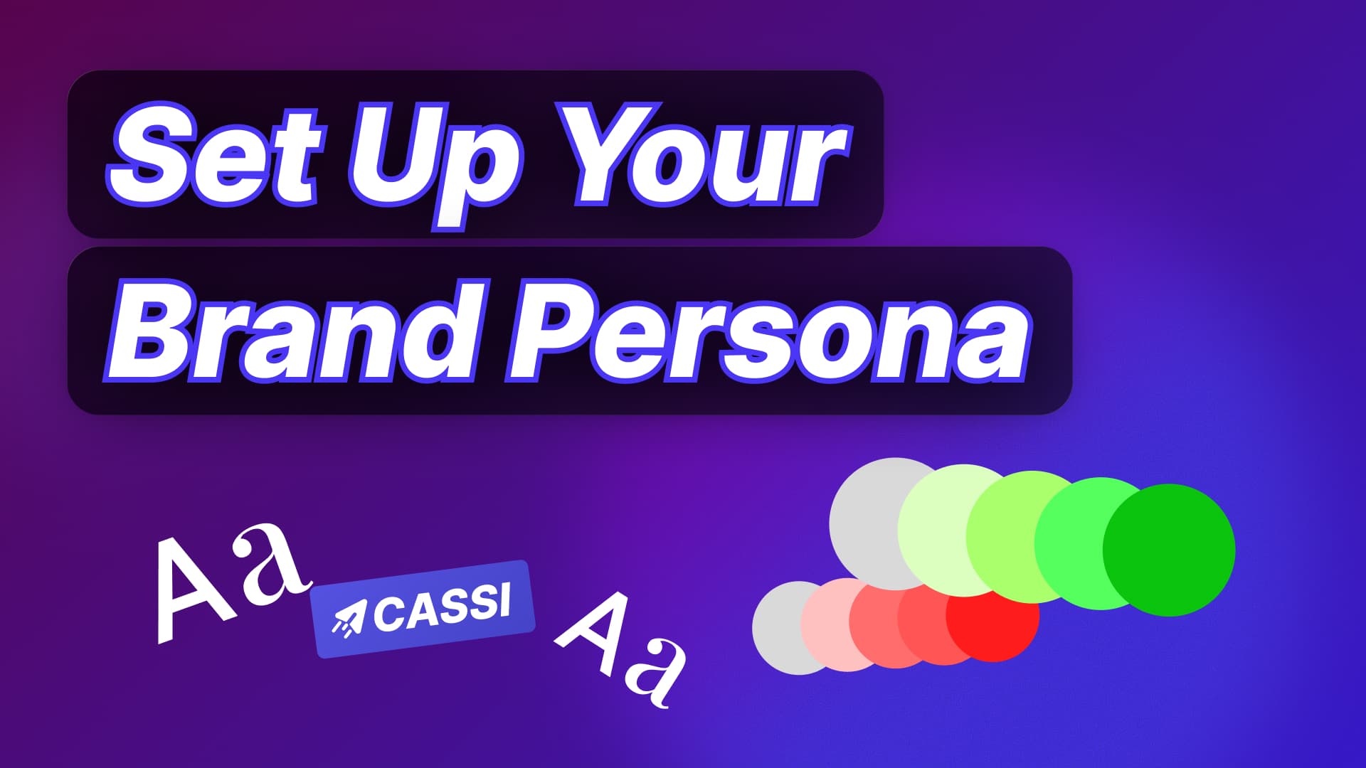 Creating A Brand Persona